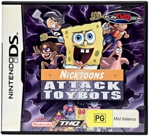 Nicktoons Attack of the Toybots Nintendo DS 2DS 3DS *Complete* - Picture 1 of 2