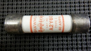 Gould Shawmut A2Y60-1 Type 1 60A 250V Fuse - New No Box - Picture 1 of 3