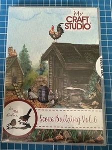 My Craft Studio Two Red Robins Scene Building Vol 6 USB – New & Sealed - Picture 1 of 2