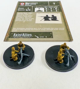 1x Hotchkiss MG Team 3/60 Eastern Front Axis & Allies Miniatures - Picture 1 of 3