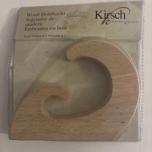 2er Set Kirsch Holz Halterlose - unvollendet - 5640G.091 - Neu im Karton! - Bild 1 von 5