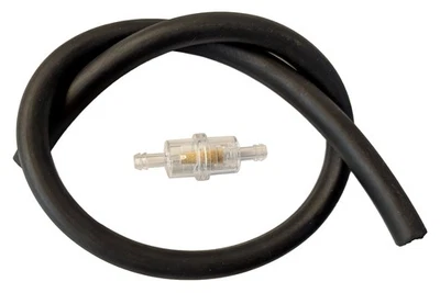 Emgo 1/4" Clear Fuel Filter w/ 2 Feet Of Fuel Line fits Honda 2002-up CRF 450R - Image 1 of 4