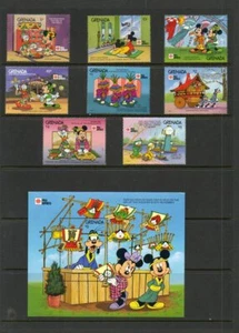 Grenada Disney - Phila Nippon '91 - 1991 - Scott #'s 1961-71 MNH  - Foto 1 di 2