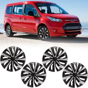 16" Hubcaps Wheel Cover Set of 4 Snap On Tire Rims For Ford Transit 150 250 350 - Picture 1 of 14