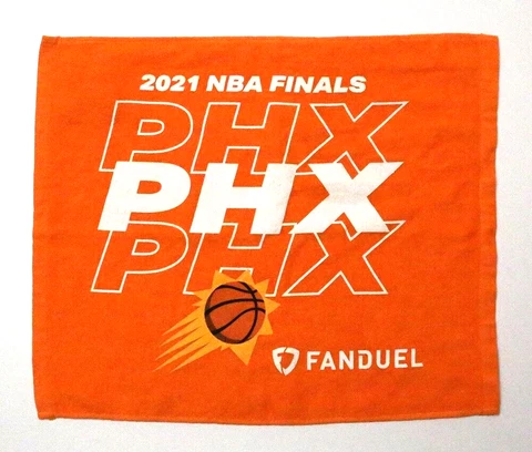 Phoenix Suns Rally Towel from the 2021 NBA Finals Excellent Condition Cover