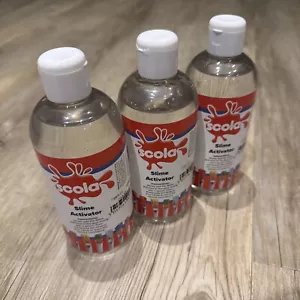 3x Scola Slime Activator 300ml Bottle School Supplies Art Crafts Projects -900ml - Picture 1 of 5