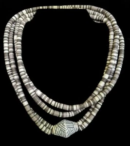 Avon Sirocco Seil Halskette Taupe 1988 - Bild 1 von 1