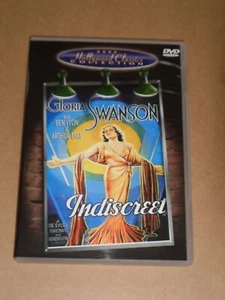 Gloria Swanson - Indiscreet Region 1 DVD - Imagen 1 de 2