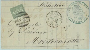 89395 - REGNO - STORIA POSTALE - ANCONA Annullo NUMERALE su BUSTA: MONTALBODDO - Imagen 1 de 1