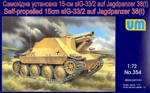 UM-MT Models 1/72 JAGDPANZER 38(t) sIG-33/2 auf 15cm Self Propelled Gun - Picture 1 of 4