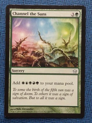 MTG 1x Channel the Suns LP Fifth Dawn (multi available 2 3 4) Magic - Image 1 of 2