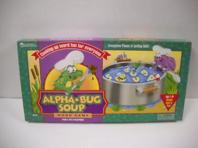 Learning Resources Alpha Bug Soup Word Game W/ Multiple Levels Of Play Brand New - Image 1 of 4