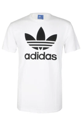Adidas Men's T-Shirt Trefoil Logo Graphic Athletic Short Sleeve Shirt - Image 1 of 4