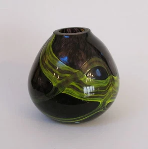 Rarissimo vaso in vetro svedese Luhrpassets Glashytta, vaso in vetro molto raro - Foto 1 di 7