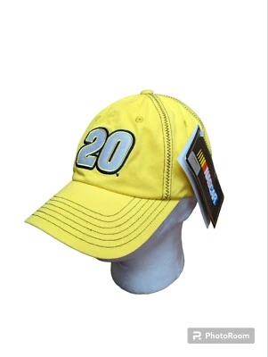 Gorra NASCAR Racing #20 Matt Kenseth amarilla nueva Foto 1 de 4