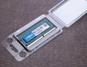 CRUCIAL 8GB DDR4 3200 MHz SODIMM Non Memory RAM 8GB - Picture 1 of 3