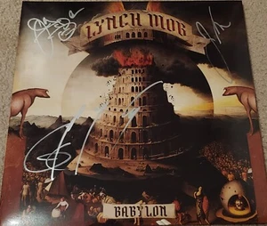 LYNCH MOB FIRMATO X4 BABILONE VINILE LP GEORGE LYNCH JIMMY DANDA DOKKEN MEGARARE - Foto 1 di 1