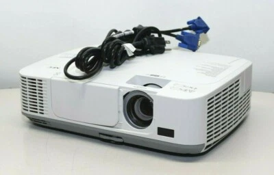 NEC NP-M311X LCD Projector 3100 Lumens HDMI XGA 2700 Used Lamp Hours - Image 1 of 4