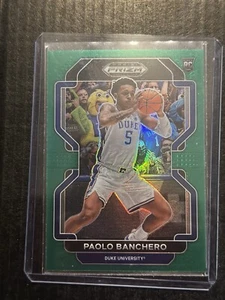 2022-23 Panini Prizm Draft Picks - Green Prizm #52 Paolo Banchero (RC) CGC 10 - Picture 1 of 2