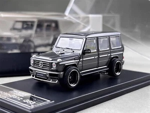 LMF 1/64 Scale Mercedes-Benz G63 Grey Diecast Car Model Toy Collection Gift - Picture 1 of 6