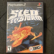 Sled Storm 2002 Playstation 2 PS2 Video Game EA Sports BIG