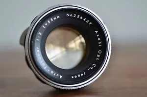 Pentax Auto-Takumar 55mm f/2 M42 Mount Vintage Lens - Picture 1 of 8