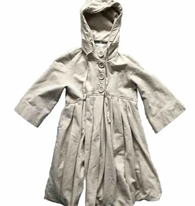 Miss Me Collection Jacke mit abnehmbarer Kapuze 3/4 Arm creme Gr. S Baumwolle Taschen - Bild 1 von 12