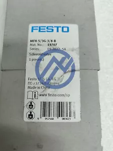 Brand new MFH-5/3G-3/8-B 19707 FESTO solenoid Expedited Express DHL - Picture 1 of 2