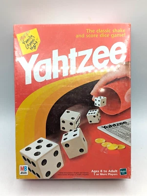 Yahtzee Original Family Board Dice Game Hasbro 1998 Milton Bradley New / Sealed - Image 1 of 4