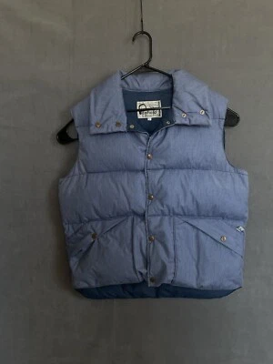 Vintage Penfield Trailwear Mens Down Feather Blue Puffer Vest Made In USA, Sz. L - Image 1 of 4