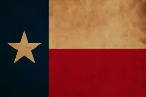 Vintage Texas Flagge auf Leinwand, Texas, Flagge, Wandkunst, Texas Foto, Texas Druck, - Bild 1 von 6