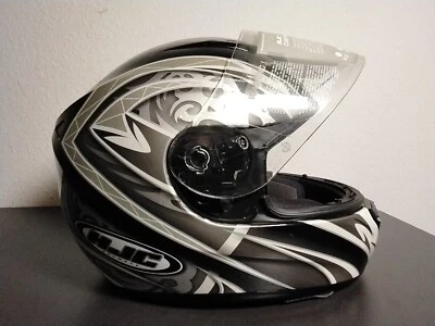 Integralhelm Motorradhelm HJC Myth CL-ST Silber Schwarz Glänzend Gr. XL, XXL - Bild 1 von 4