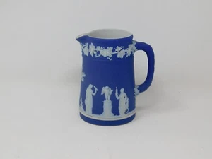 antica crema Wedgwood diaspro blu cobalto piccola scheggiatura/vernice trucioli interni - Foto 1 di 11