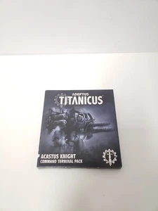 Adeptus Titanicus Acastus Knight Command Terminal Pack Warhammer Inglés - Imagen 1 de 1