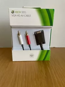 Genuine Official Microsoft Xbox 360 2M Component HD AV Cable X801225-100 - Used - Picture 1 of 5