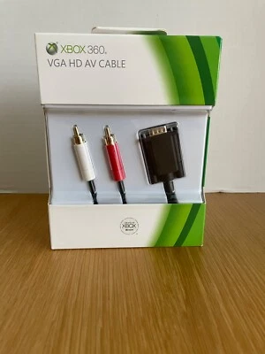 Genuine Official Microsoft Xbox 360 2M Component HD AV Cable X801225-100 - Used - Image 1 of 4