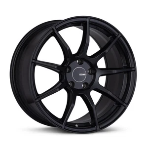 (1) 18x8 Enkei TS9 5x114.3 +45 Black Paint Wheel - Picture 1 of 2