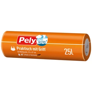 Pely Klimaneutral Trash Bag 25 Litre Practical with Handle 20 Piece - Picture 1 of 1