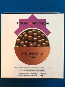 Ideal Protein Chocolatey Puffs - 7 Packets - EXP 7/31/26 - FREE SHIPPING! - Picture 1 of 4