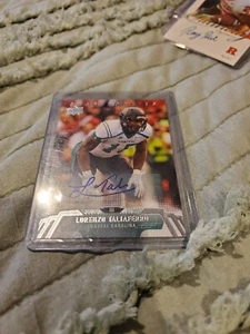 Ravens Lorrenzo Taliaferro Star Rookie Autographed Upperdeck Trading Card - Picture 1 of 3