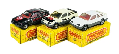 Matchbox Superfast (3) Varied MB15 Ford Sierra XR4i w/Yellow Grid Boxes - Image 1 of 4
