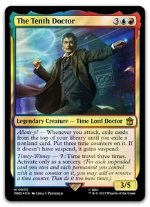 Il Decimo Dottore #3 (Foil) (NM) Doctor Who OMS Magic MTG - Foto 1 di 2