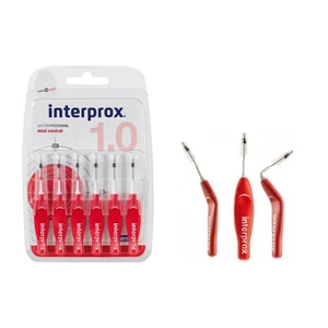 Dentaid interprox 4g Interdentalbürsten mini conical 1,0 rot 6er - Bild 1 von 1