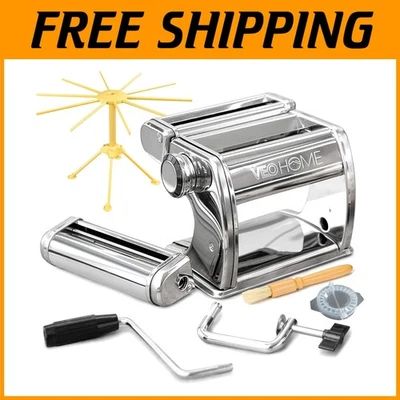 Stainless Steel Manual Pasta Maker Set - Image 1 of 4