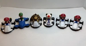 Nintendo Mario Kart Spielzeug 6 Stück Mario X3, Luigi, Toad und Donkey Kong - Bild 1 von 17