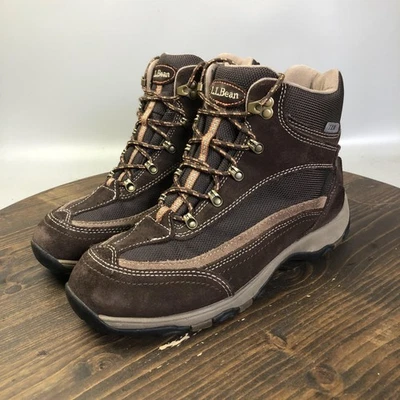 Туристические ботинки LL Bean мужские размер 8,5 коричневые замшевые кожа Tek 2,5 для активного отдыха - Изображение 1 из 4