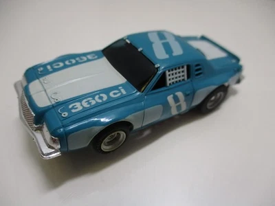 Vintage Aurora AFX Magna Traction Slot Car #1959 DODGE MAGNUM STOCK CAR (Blue) - Image 1 of 4