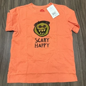 Neu mit Etikett Life is Good Jungen Größe 10 Kinder gruseliges Happy Shirt Halloween - Bild 1 von 6
