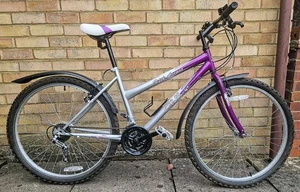 Challenge Fifth Avenue Ladies Bike, Silver & Purple, 17.5 Inch Frame - Picture 1 of 21