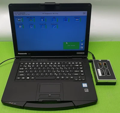 PANASONIC TOUGHBOOK CF-54  w/ Intel Core i5-6300U 2.40 GHZ + 8 GB No HD/OS/AC - Image 1 of 4